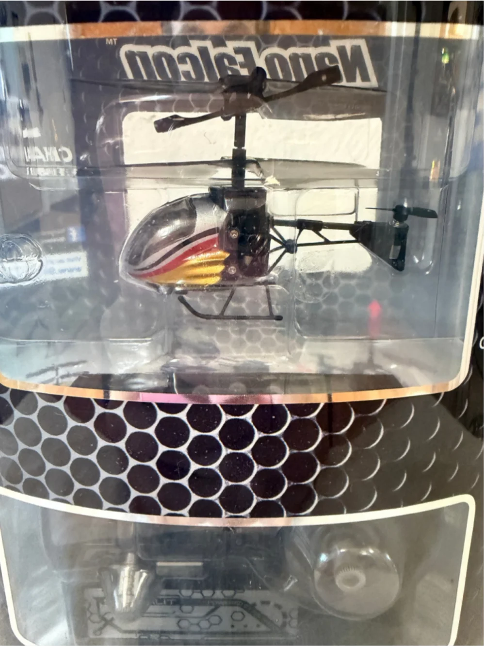 2014 Silverlit Nano Falcon RC Helicopter Guinness World Record 3 Channel C 84665